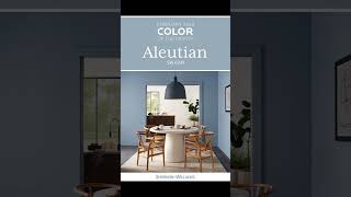 Sherwin Williams color of the month, Feb|| Aleutian paint colors