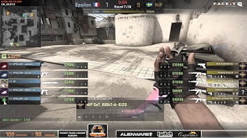 FACEIT EU League 2014: Epsilon vs NIP | Epsilon eSports vs Ninjas in Pyjamas
