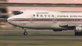 [4 : 3] [1992 Haneda (羽田)] CAL 747-200B《CI742 B-1866 HND920913》