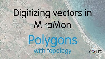 Digitizing polygons with topology in MiraMon [Demo-Tutorial][english version]