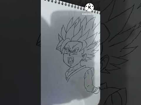 Видео como desenhar goku