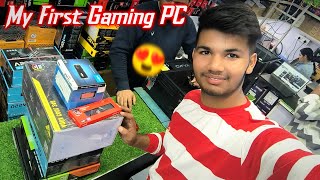 🤩 My First Gaming PC And First Vlog || Going To Buy Gaming PC