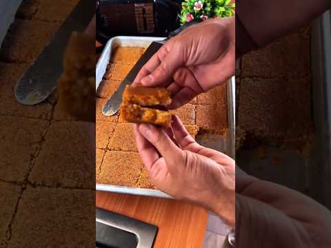 وصفة سهلة وسريعة لمناسبة المولد النبوي الشريف بسبوسه مرمله جربيها وهتبهري كل اللي يدوقها