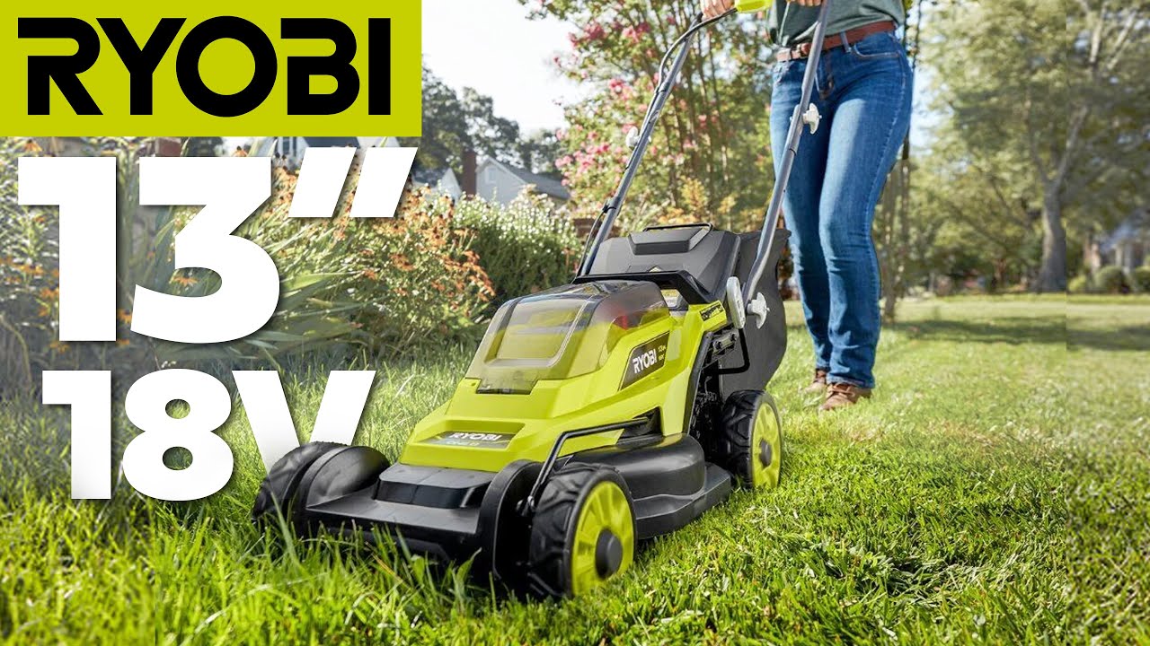 Ryobi 13 18V Cordless Lawn Mower Review 