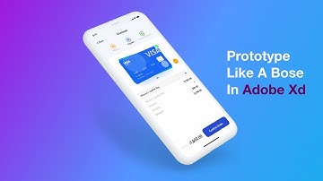 Prototyping in Adobe XD like a Boss