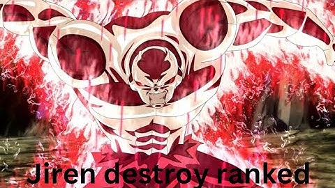 Jiren destroy rank in dragon ball sparking zero!!!🤜🏾🔥🔥🔥