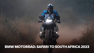 BMW Motorrad:  Safari to South Africa 2023 #shorts