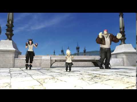 FINAL FANTASY XIV - Emote Showcase: Box Step - FINAL FANTASY XIV - Emote Showcase: Box Step
