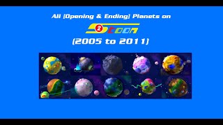All Planets (Opening & Ending) | Spacetoon English (30 July 2007 – 1 January 2011)