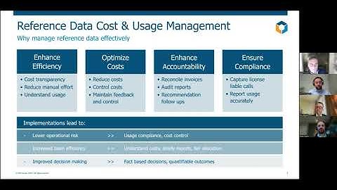[Session 1] Webinar Recording: Best practice approaches to Reference Data Cost & Usage Management