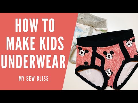 How to make kids Underwear with the Baby Lock Brilliant