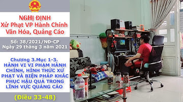 Nghị Định 38/2021/NĐ-CP - Xử phạt VPHC Văn Hóa, Quảng Cáo - Chương 3. Mục 1-3. BÁO CHÍ, SẢN PHẨM IN