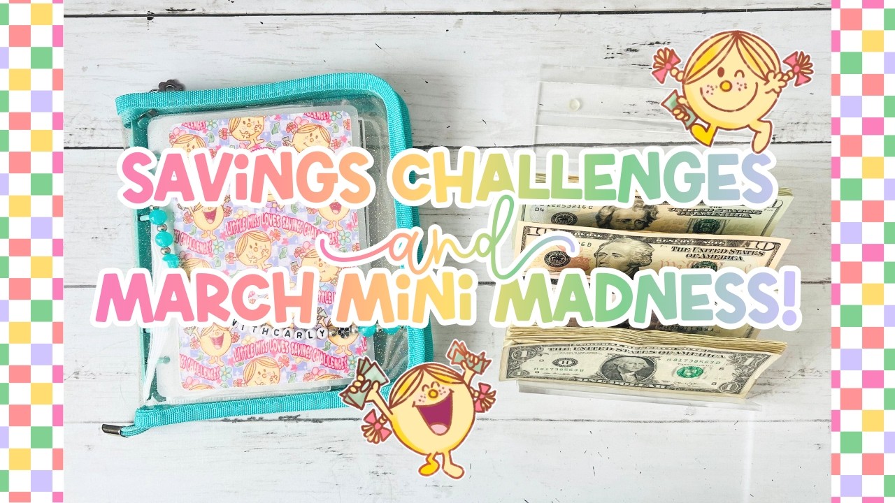 ✨Savings Challenges & Starting March Mini Madness!✨Year Long & Short Term Challenges!✨
