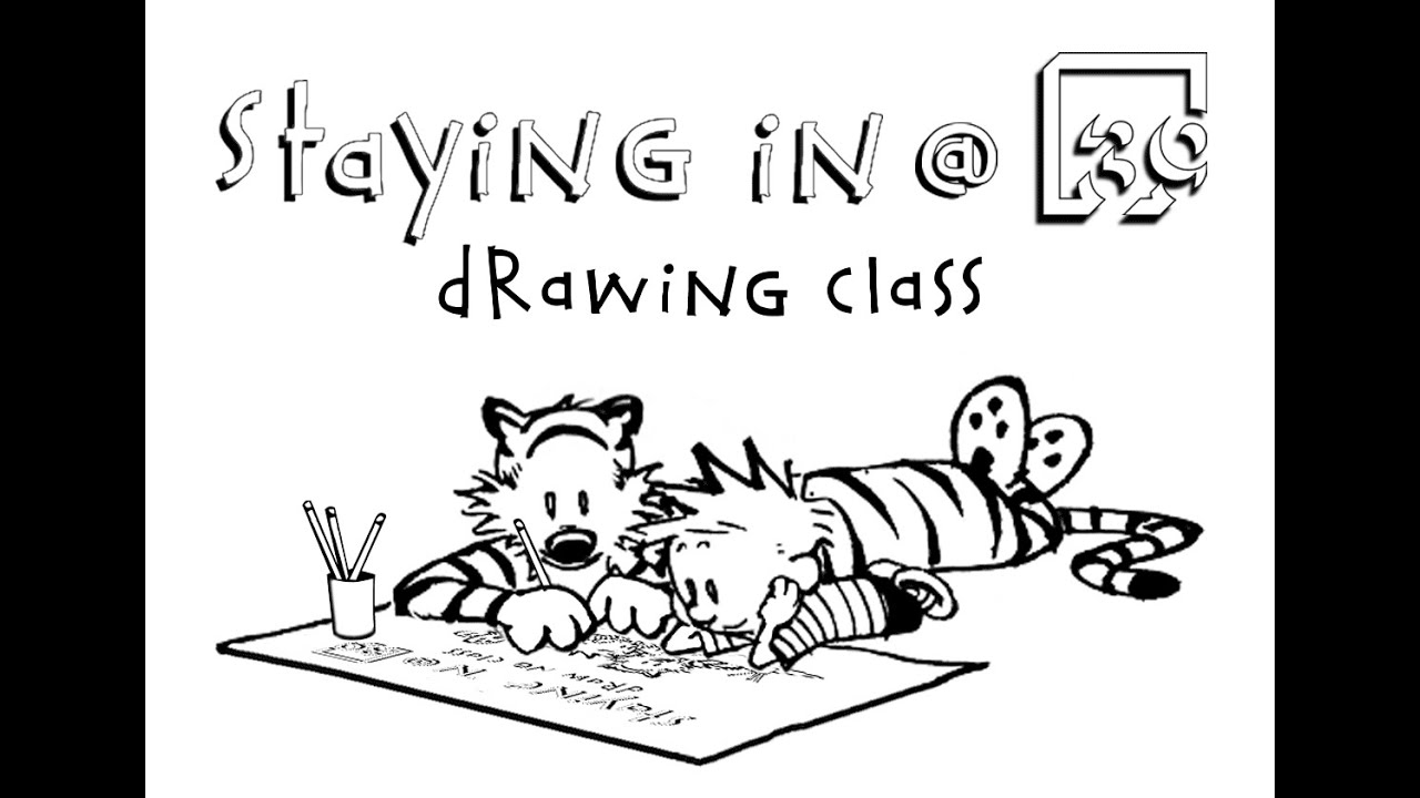Staying in @ number 39: Drawing Class 1: HD 720p - YouTube