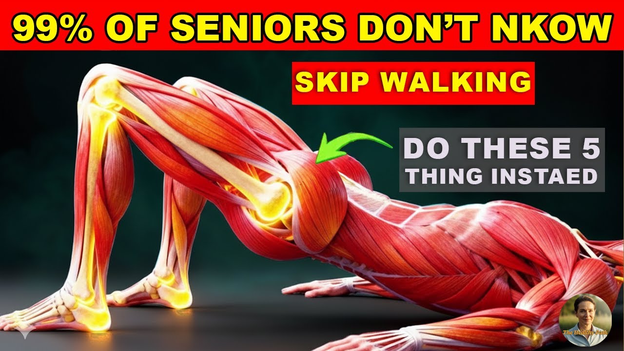 Over 60? Walking Isn’t Enough — 5 Smarter Exercises to Stay Strong & Independent