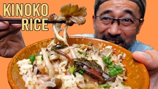 How to Cook Kinoko Mushroom Rice | Dinner Diary