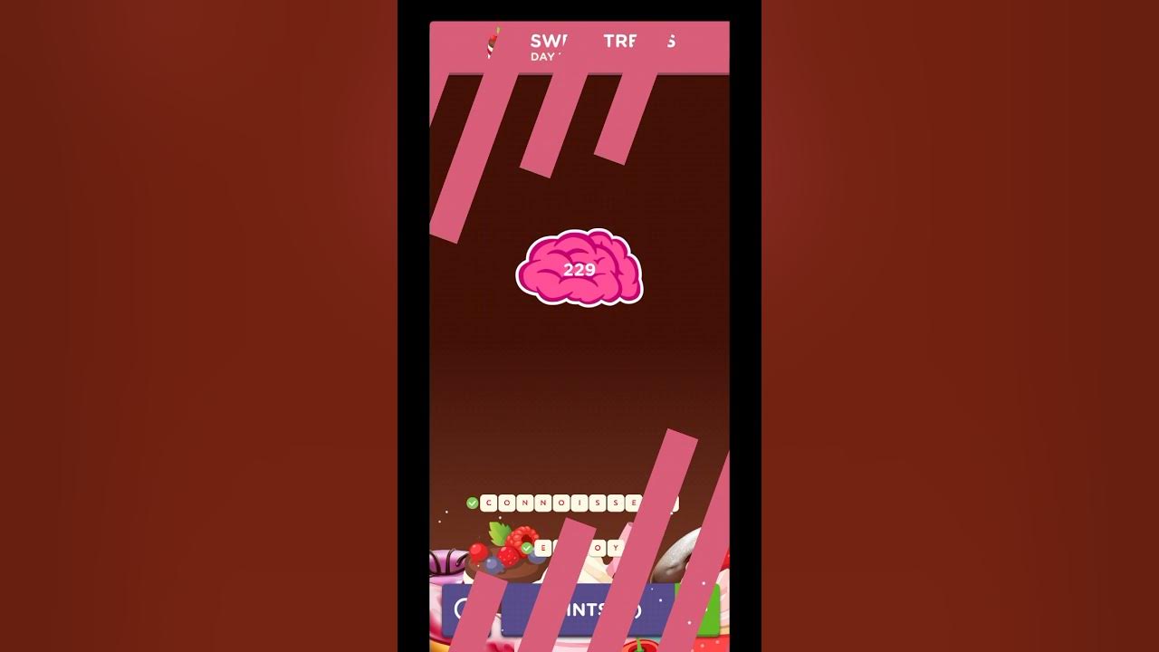 Wordbrain 2 Sweet Treats Event April 22 2021 Wordbrain 2 Sweet Treats