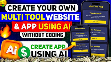 Create Multi Tool Website & Android App Using Google AI | Monetize with Ads