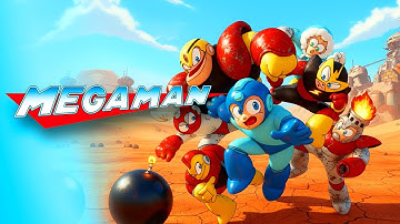 Reinventing Mega Man with AI: 8-Bit Bosses vs. Next-Gen Remake