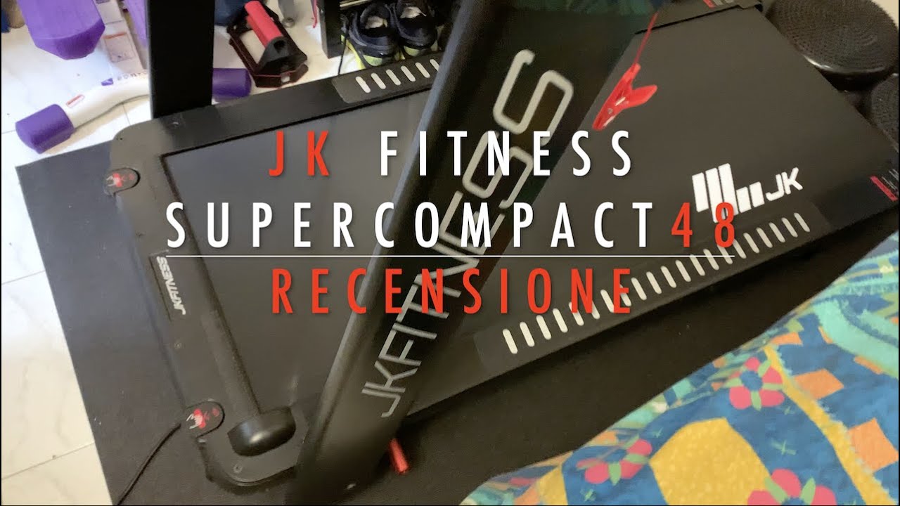 JK Fitness Supercompact 48 tapis roulant 🔴 Recensione 🔴 4K - YouTube