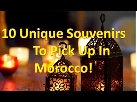 Video: Que Souvenirs Traer De Marruecos