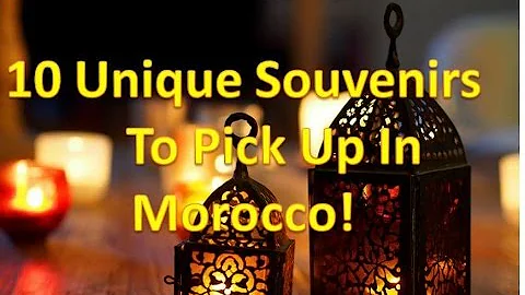 Cosa portare a casa dal Marocco?