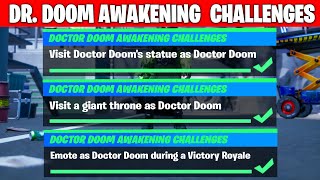 Featured image of post Dr Doom Awakening Challenges How to unlock dr doom in fortnite season 4 awakening challenges use creator code
