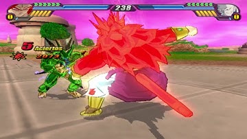 Dragonballz Budokai Tenkaichi 3 Mods Broly ssj 10 vs Green Evil Omega Shenron