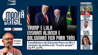 Trump e Lula ensaiam aliança e Bolsonaro é carta fora do baralho | 27.10