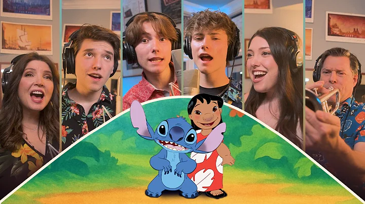 Lilo & Stitch "Hawaiian Roller Coaster Ride" Family Cover of Disney Song | Sharpe Family Singers