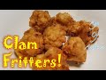 Clam Fritters/Clam Cakes