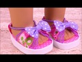 DIY American Girl Shoes