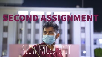 SECOND ASSIGNMENT 🔥 @TharunSpeaks  SLOW PACED EDIT