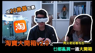 『丁丁開箱』淘寶大亂買v2.0(成20個包裹!)之乜都亂買大開箱