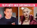 Svenske skådespelarens galna möte med supermodellen