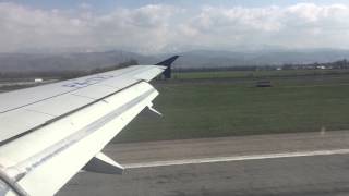 Landing in Almaty Apr 2015