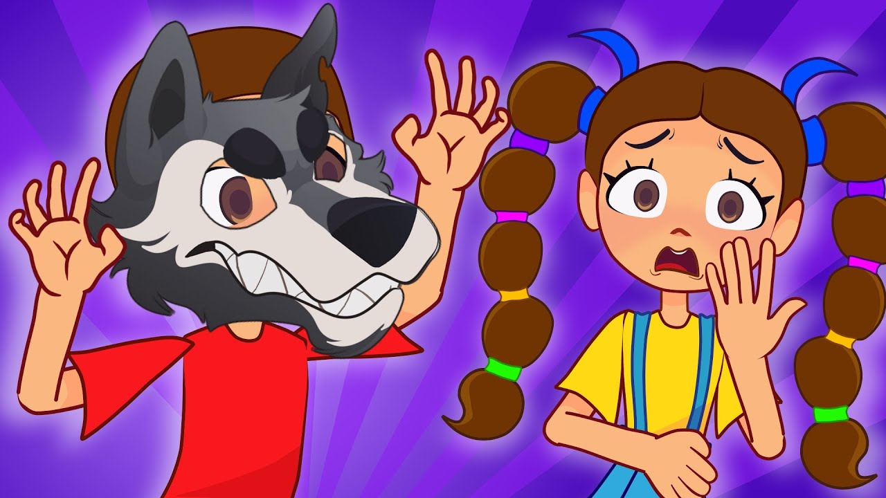 Big Grey Wolf Go away! + More Nursery Rhymes and Kids Songs - YouTube