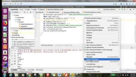 Word Count Program in Spark