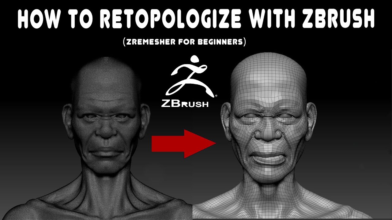 how to zremesher for really mustache in zbrush