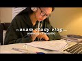 STUDY VLOG | a productive college finals/exam week in my life | VLOGMAS DAY 12