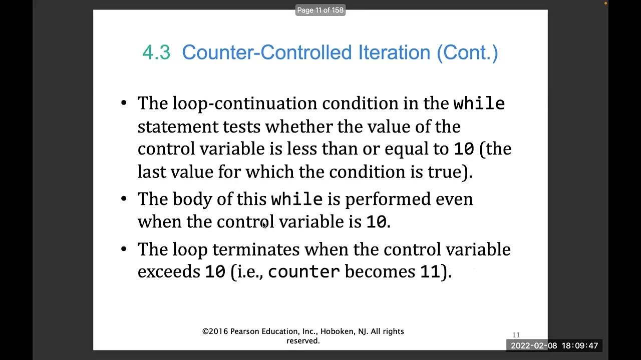 CSC 108 Chapter 4 C Program Control - 1 - YouTube