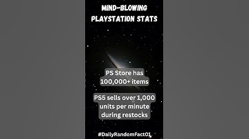 mind-blowing playstation stats
