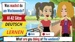 Deutsch lernen | Dativ _ Akkusativ | A1 _ A2 _ B1 |Deutsch im Alltag|ُ German for beginners | 2 |