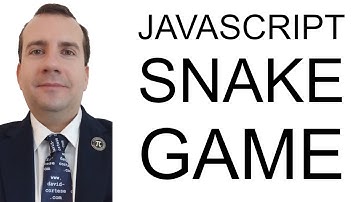 JAVASCRIPT SNAKE GAME - CODING TUTORIAL
