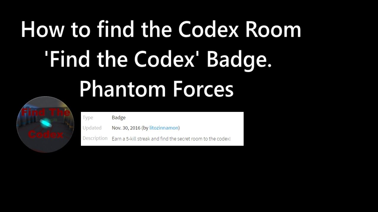 How To Find The Codex Room Phantom Forces Youtube - roblox phantom forces videos by moosecraft
