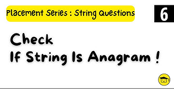 Check if two strings are anagrams