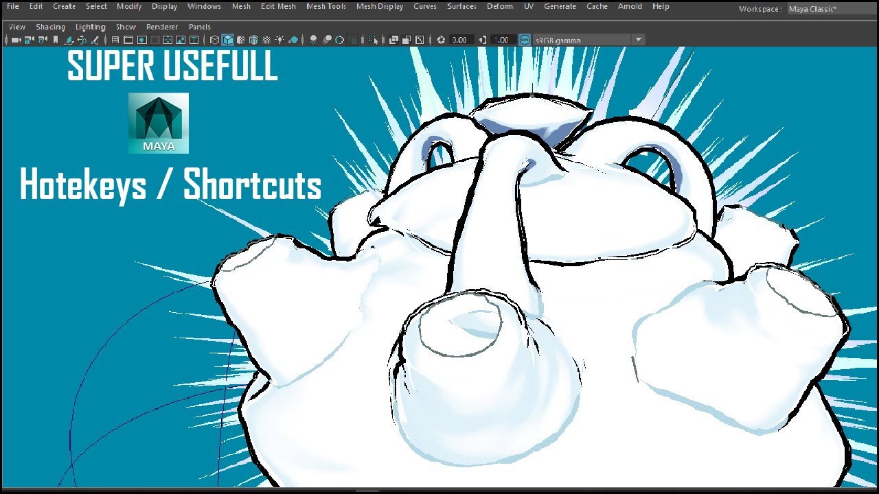 Maya 2020: Essential Shortcuts and Time-saving Tips!