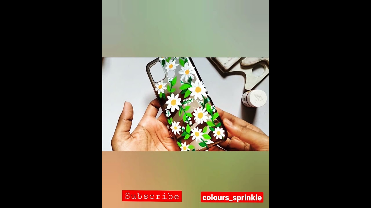 diy phone case | easy mobile back cover painting ideas 