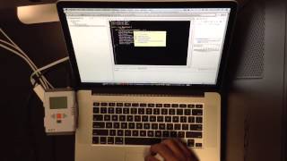 Tutorial011 - NXT : Controlling the servomotor on the NXT brick