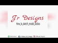 How to draw a model figure / body